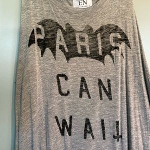 Paris Can Wait tank - Zoe Karssen L